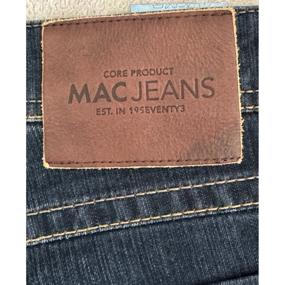Mac Jeans NWT Blue Jeans Size 36 Ben Stretch Regular Fit T400 Stretch - Picture 3 of 10